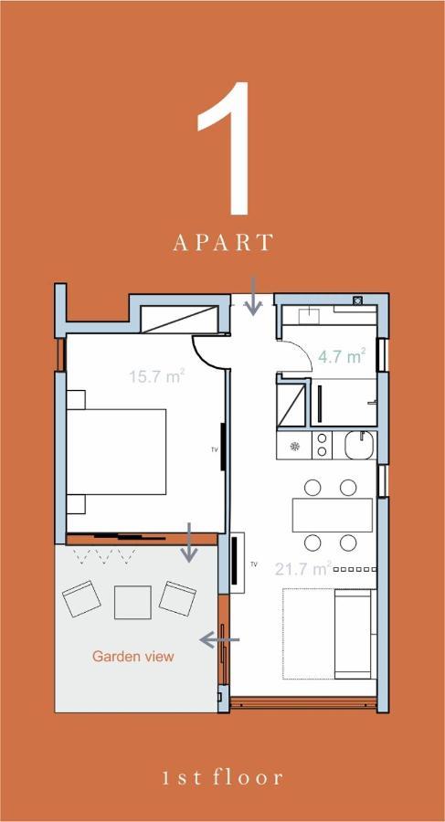 Sea Sun Apartments มาสลีนิตซา ภายนอก รูปภาพ